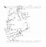 CAMSHAFT   TENSIONER per Kawasaki KFX700 2006