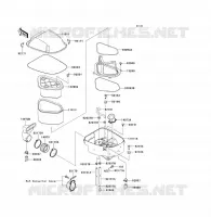 FILTRO DELL'ARIA per Kawasaki KFX700 2006