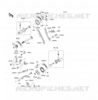 CAMSHAFT   TENSIONER per Kawasaki KFX700 2005