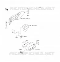RIFLETTORE(CN) per Kawasaki KFX700 2005