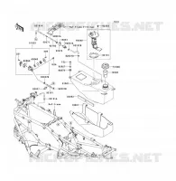 SERBATOIO DI CARBURANTE per Kawasaki KFX700 2005