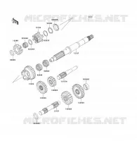 TRASMISSIONE per Kawasaki KFX700 2005