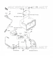 ACCENSIONE per Kawasaki KVF360 4X4 2009