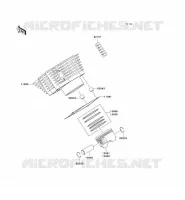 CILINDRO   PISTONE per Kawasaki KVF360 4X4 2009