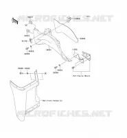 CUFFIA SIDE per Kawasaki KVF360 4X4 2009