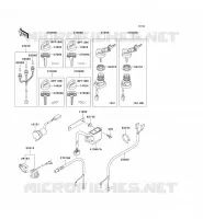 INTERRUTTORE per Kawasaki KVF360 4X4 2009
