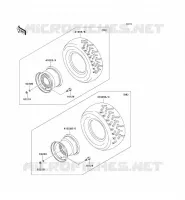 PNEUMATICI per Kawasaki KVF360 4X4 2009