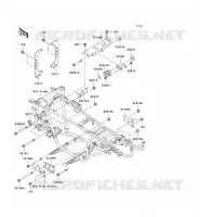 SUPPORTO DEL MOTORE per Kawasaki KVF360 4X4 2009