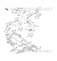 TELAIO per Kawasaki KVF360 4X4 2009