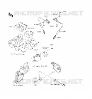 ACCENSIONE per Kawasaki KVF650 4X4I 2007