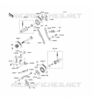 CAMSHAFT   TENSIONER per Kawasaki KVF650 4X4I 2007