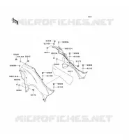 CUFFIA SIDE per Kawasaki KVF650 4X4I 2007