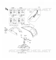 INTERRUTTORE per Kawasaki KVF650 4X4I 2007