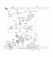 MOTORINO DI AVVIAMENTO per Kawasaki KVF650 4X4I 2007