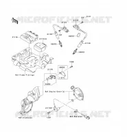 ACCENSIONE per Kawasaki KVF650 4X4I 2009