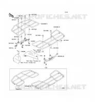 BAGAGLI (S) per Kawasaki KVF650 4X4I 2009