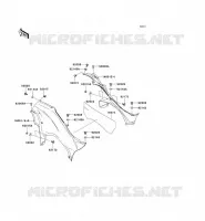 CUFFIA SIDE per Kawasaki KVF650 4X4I 2009