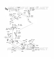 SCARICO per Kawasaki KVF650 4X4I 2009