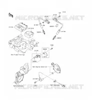 ACCENSIONE per Kawasaki KVF650 4X4I 2009