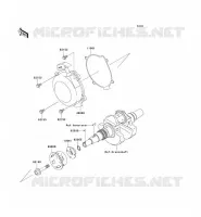 AUTOAVVOLGENTE( VF650AE640351) per Kawasaki KVF650 4X4I 2009