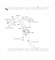 POMPA DI BENZINA per Kawasaki KVF650 4X4I 2009