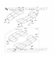 RIFLETTORE(CN) per Kawasaki KVF650 4X4I 2009