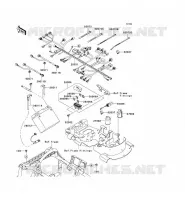 TELAIO MATERIALE ELETTRICO per Kawasaki KVF650 4X4I 2009