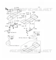 BAGAGLI (S) per Kawasaki KVF650 4X4 2012