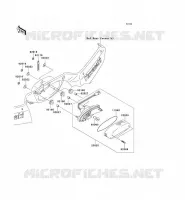 FANALE POSTERIORE(S) per Kawasaki KVF650 4X4 2012