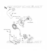GENERATORE per Kawasaki KVF650 4X4 2012