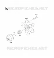 MOZZO ANTERIORE per Kawasaki KVF650 4X4 2012