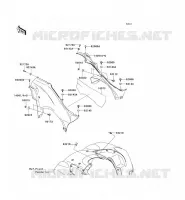 CUFFIA SIDE per Kawasaki KVF650 4X4I 2013