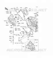Coperchi motore per Kawasaki KVF650 4X4I 2013