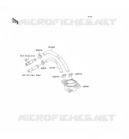 POMPA DI BENZINA per Kawasaki KVF650 4X4I 2013
