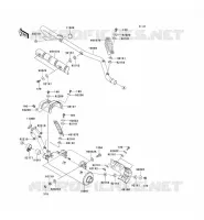 SCARICO per Kawasaki KVF650 4X4I 2013