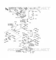 SOSPENSIONE POSTERIORE per Kawasaki KVF650 4X4I 2013