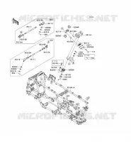 TELAIO per Kawasaki KVF650 4X4I 2013