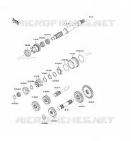 TRASMISSIONE per Kawasaki KVF650 4X4I 2013