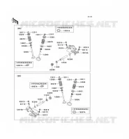 VALVOLA per Kawasaki KVF650 4X4I 2013