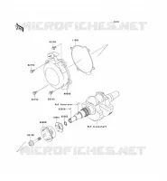 AUTOAVVOLGENTE( VF650AE640351) per Kawasaki KVF650 4X4I 2007