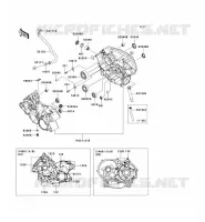 CARTER(S) per Kawasaki KVF650 4X4I 2007
