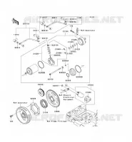 MOTORINO DI AVVIAMENTO per Kawasaki KVF650 4X4I 2007