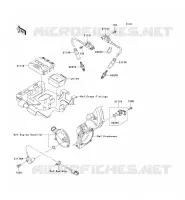 ACCENSIONE per Kawasaki KVF750 4X4 2005