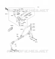 ANTERIORE POMPA per Kawasaki KVF750 4X4 2005