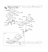 BAGAGLI (S) per Kawasaki KVF750 4X4 2005
