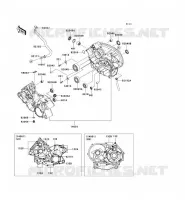 CARTER(S) per Kawasaki KVF750 4X4 2005