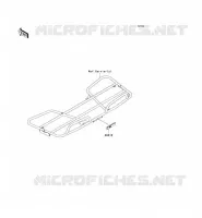 RIFLETTORE(EU,UK) per Kawasaki KVF750 4X4 2005