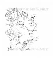 ACCENSIONE per Kawasaki BRUTE FORCE 750 4X4I EPS 2015