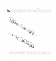 ALBERO DI TRASMISSIONE(H&Eacute;LICE) per Kawasaki BRUTE FORCE 750 4X4I EPS 2015