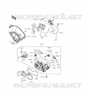 CARBURATORE per Kawasaki BRUTE FORCE 750 4X4I EPS 2015